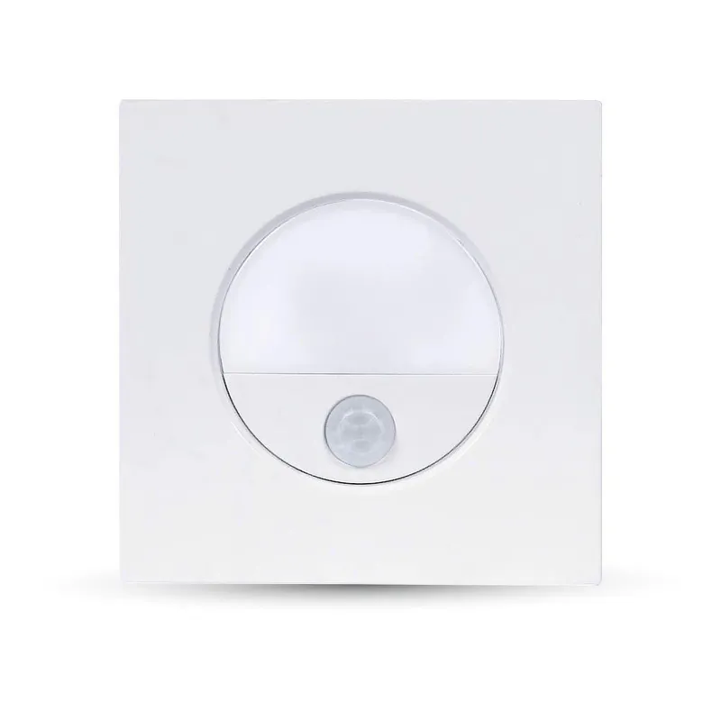 Oprawa Schodowa 3W LED V-TAC Czujnik Ruchu 230V VT-8035 4000K 100LM - Biała