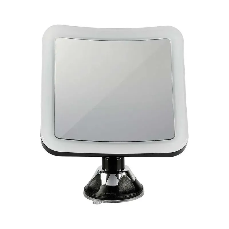 Lustro Przenośne V-TAC 3,2W LED Łazienka Makijaż 4XAAA FI.17CM Chrom VT-7573 6400K 30LM