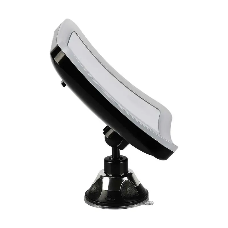 Lustro Przenośne V-TAC 3,2W LED Łazienka Makijaż 4XAAA FI.17CM Chrom VT-7573 6400K 30LM