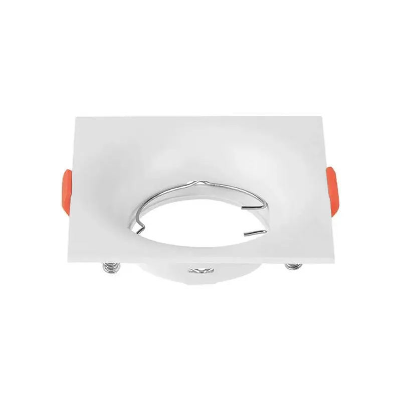 Oczko V-TAC GU10 Wpuszczane Kwadrat VT-921-W 3 Lata Gwarancji - Białe