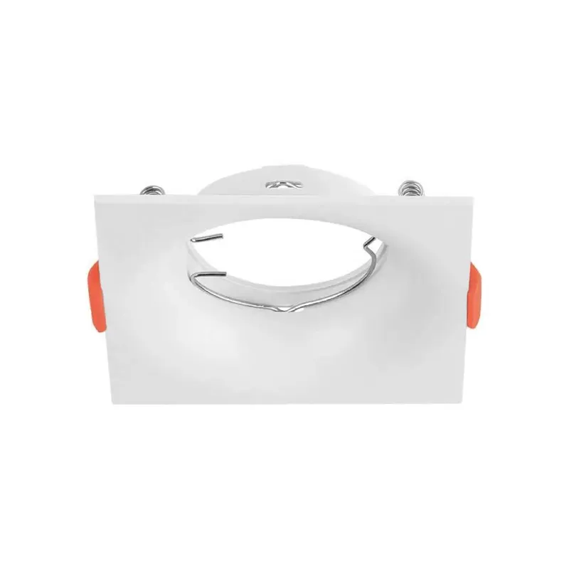 Oczko V-TAC GU10 Wpuszczane Kwadrat VT-921-W 3 Lata Gwarancji - Białe