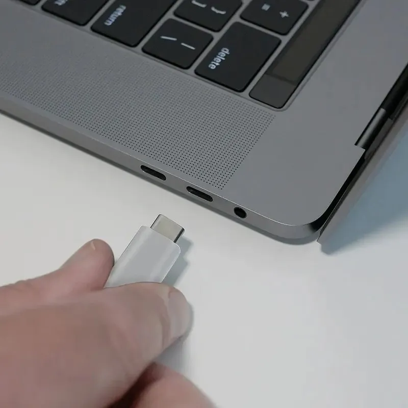 Przewód Type C Do Typ C USB 1mb High Speed 60W V-TAC VT-5303-W - Biały