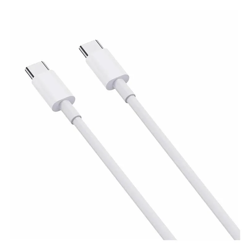 Przewód Type C Do Typ C USB 1mb High Speed 60W V-TAC VT-5303-W - Biały