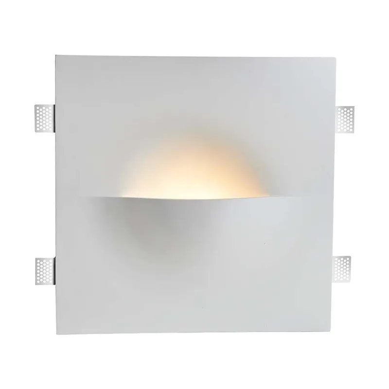 Oprawa Gipsowa V-TAC Kinkiet Ścienny G9 400x400 VT-11005 3 Lata Gwarancji - Biały