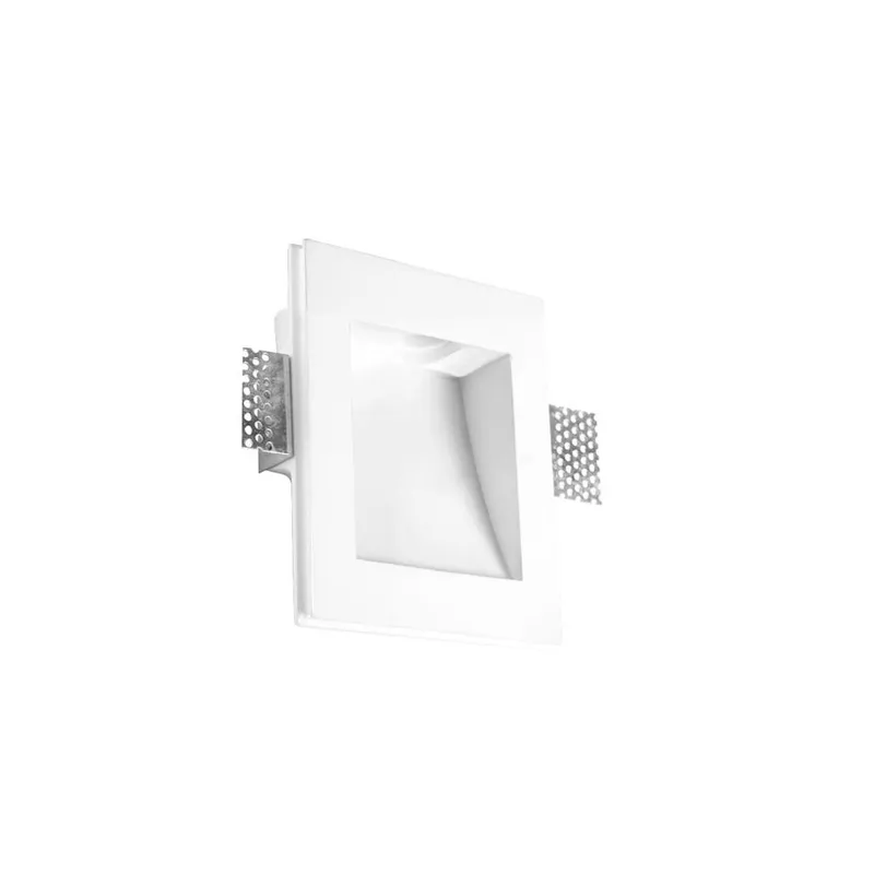 Oprawa Gipsowa V-TAC GU10 Kinkiet Ścienny Kwadrat 120x120 VT-11009 3 Lata Gwarancji