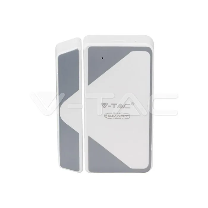 Czujnik Ruchu Otwarcia Drzwi Okna WI-FI Smart Google Home Alexa V-TAC VT-5177 - Biały