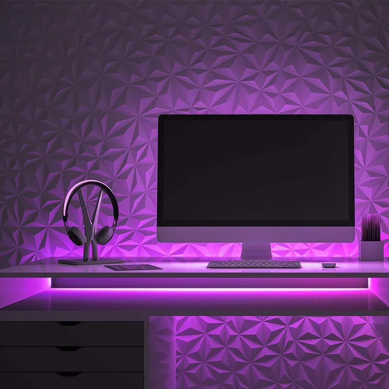 Neon Flex LED V-TAC 24V 10mb 12W/M VT-551 Kolor - Różowy