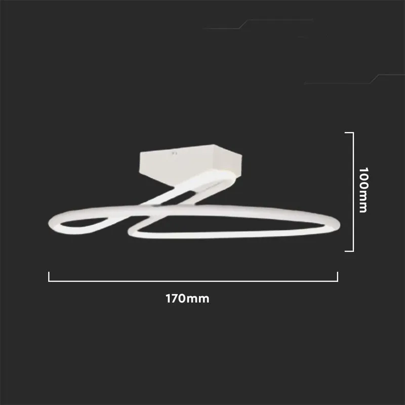 Oprawa Sufitowa V-TAC 24W LED 310x115mm VT-7785 4000K 2560LM - Biała