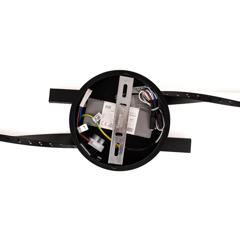 Oprawa Sufitowa V-TAC 12W LED VT-7788 3000K 1280LM - Czarna