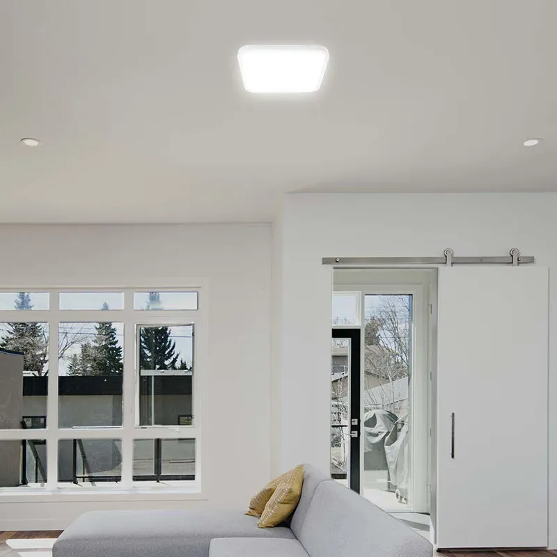 Oprawa Sufitowa Plafoniera V-TAC 18W LED SAMSUNG CHIP Kwadrat 25x25cm Natynkowy IP44 VT-8618 4000K 1830LM 5 Lat Gwarancji - Biały