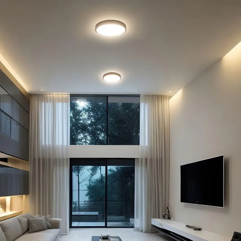 Oprawa Sufitowa Plafoniera V-TAC 18W LED SAMSUNG CHIP Okrągły 25cm Natynkowy IP44 VT-8618B 3000K 1830LM 5 Lat Gwarancji - Czarny
