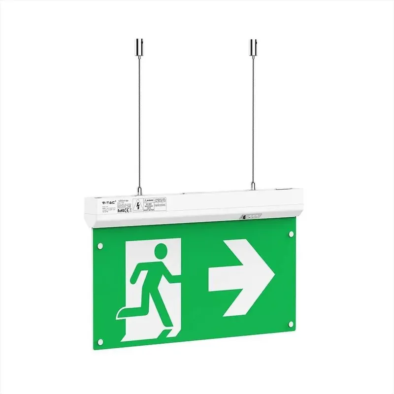 Oprawa Ewakuacyjna Awaryjna 3-GODZINNA V-TAC 4w1 Sterowanie Pilotem VT-995 6000K 100LM 3 Lata Gwarancji