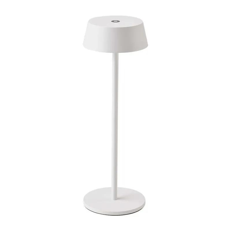 Lampka Stołowa Nocna V-TAC 2W LED 32,5cm Ładowanie Ściemnianie IP54 VT-7562 3000K 200LM - Biała