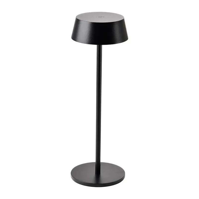 Lampka Stołowa Nocna V-TAC 2W LED 32,5cm Ładowanie Ściemnianie IP54 VT-7562 3000K 200LM - Czarna