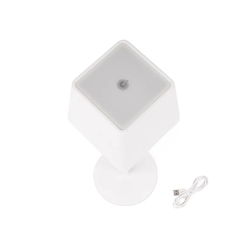 Lampka Stołowa Nocna V-TAC 2W LED 36cm Ładowanie Ściemnianie IP54 VT-7563 3000K 200LM - Biała