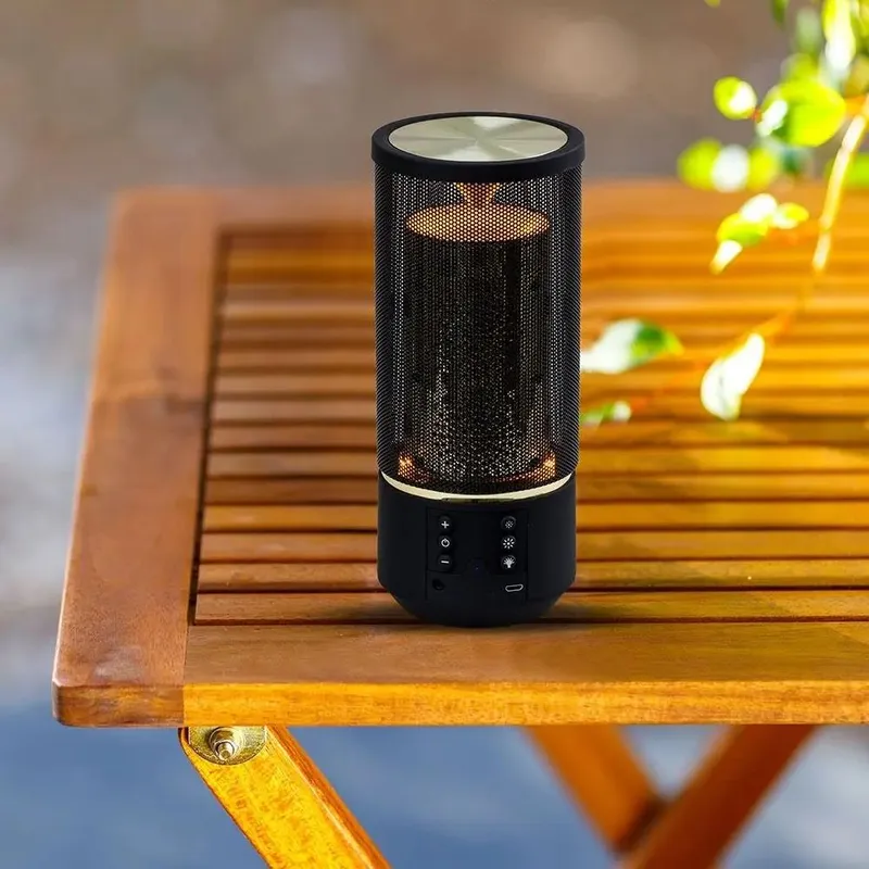 Przenośny Głośnik V-TAC Bluetooth Diody LED 6 Ustawień Światła TWS 1200mAh VT-6211