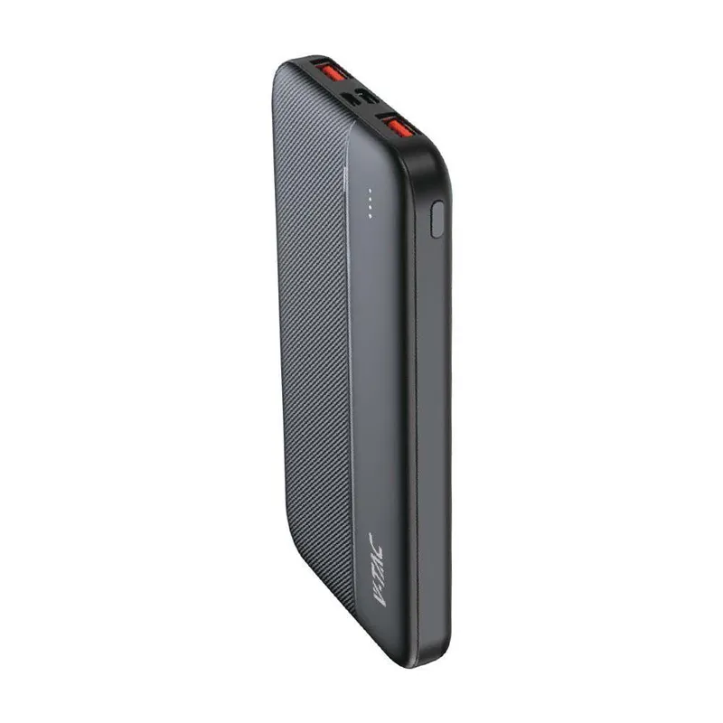Power Bank V-TAC 10000mAh 2XUSB Type C Szybki 22,5W V-TAC VT-10000-B - Czarny