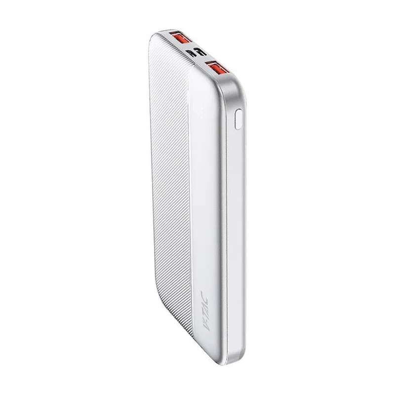 Power Bank V-TAC 10000mAh 2XUSB Type C Szybki 22,5W V-TAC VT-10000 - Biały