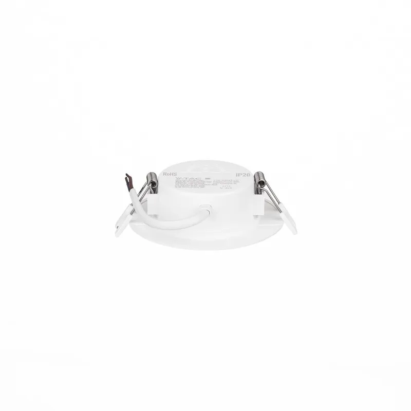 Panel Wpuszczany Downlight V-TAC 3W LED SAMSUNG CHIP Okrągły 90x28mm VT-61003RD-S 4000K 330LM 5 Lat Gwarancji