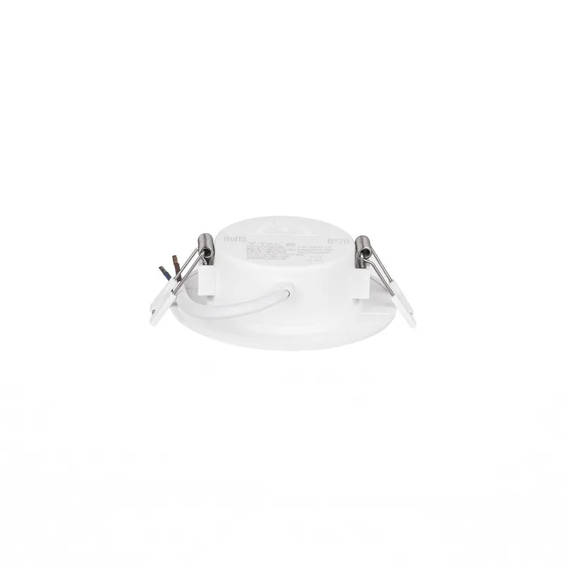 Panel Wpuszczany Downlight V-TAC 3W LED SAMSUNG CHIP Okrągły 90x28mm VT-61003RD-S 6500K 330LM 5 Lat Gwarancji