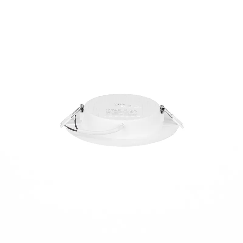 Panel Wpuszczany Downlight V-TAC 12W LED SAMSUNG CHIP Okrągły 170x28mm VT-61012RD-S 3000K 1200LM 5 Lat Gwarancji