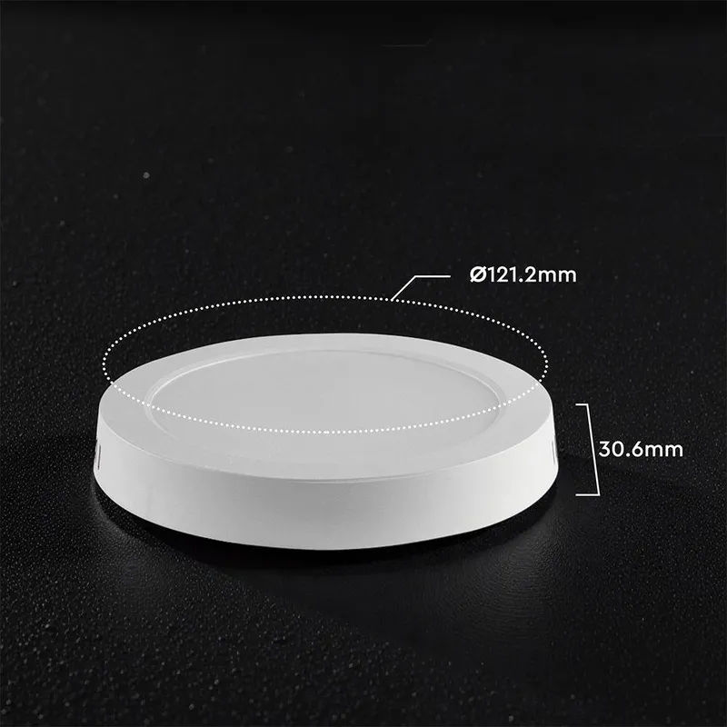 Panel Natynkowy Downlight V-TAC 6W LED CREE CHIP Okrągły 121x30mm VT-60006CCT 3000K-4000K-6500K 630LM 6 Lat Gwarancji