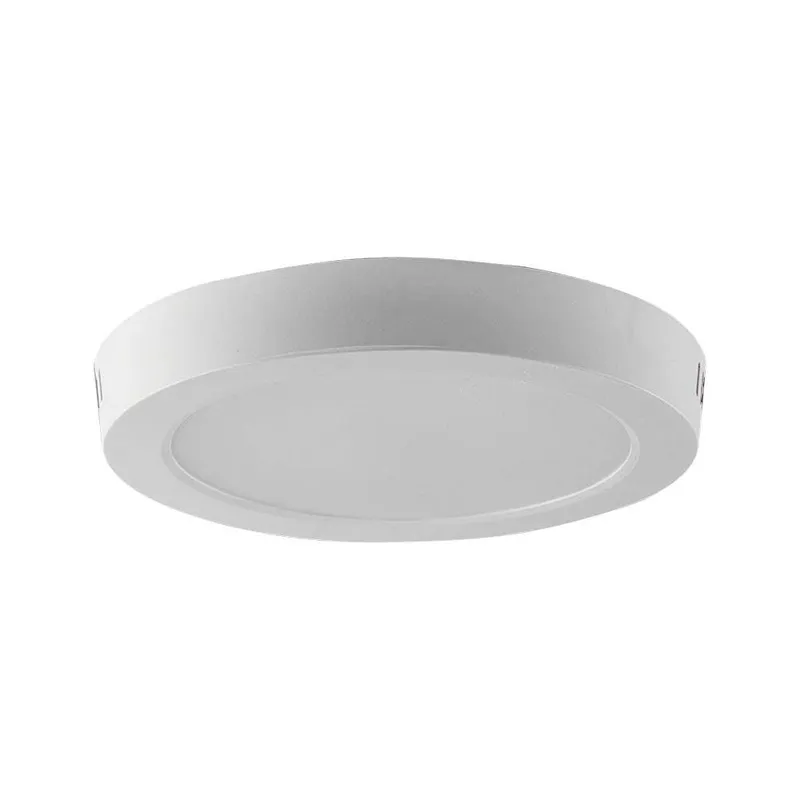 Panel Natynkowy Downlight V-TAC 18W LED SAMSUNG CHIP Okrągły 215x30mm VT-60018RD-S 4000K 1980LM 5 Lat Gwarancji