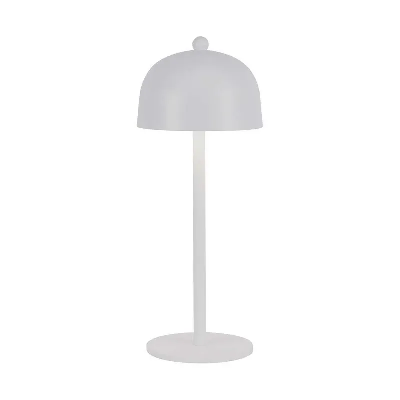 Lampka Stołowa Nocna V-TAC 3W LED 30cm Ładowanie USB Ściemnianie VT-1052 3000K-6000K 200LM - Biała
