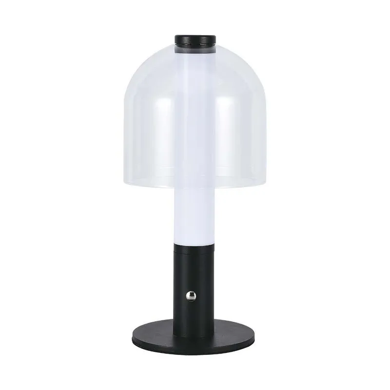 Lampka Stołowa Nocna V-TAC 2W LED 30cm Ładowanie USB Ściemnianie VT-1056 3000K 100LM - Czarna
