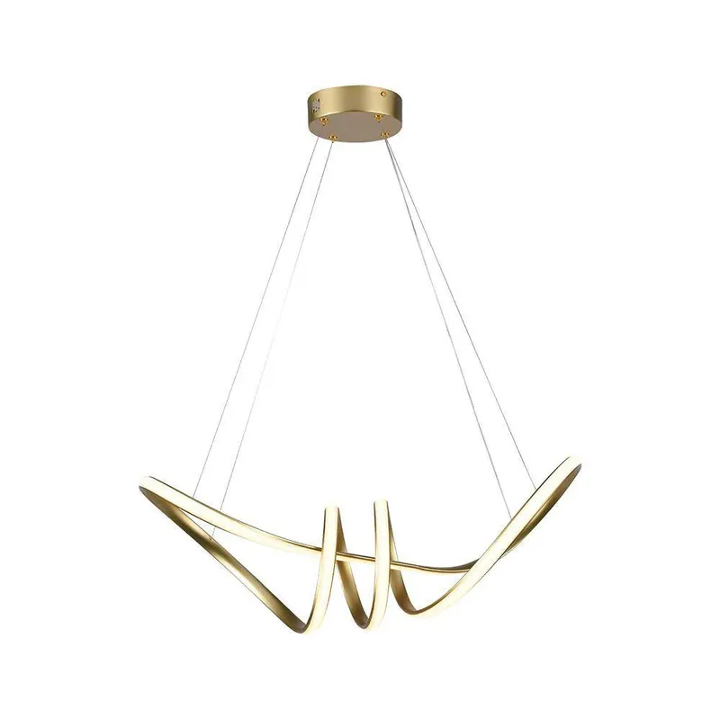 Oprawa Zwieszana V-TAC 24W LED Szampański VT-7798 3000K 3240LM - Złoty