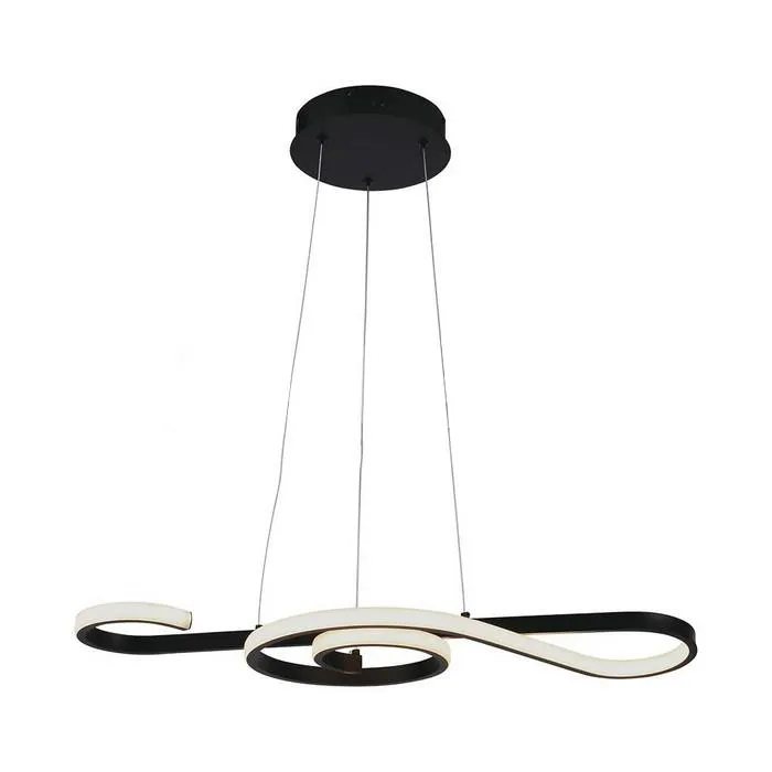 Oprawa Zwieszana V-TAC 18W LED VT-7817 3000K 2260LM - Czarna