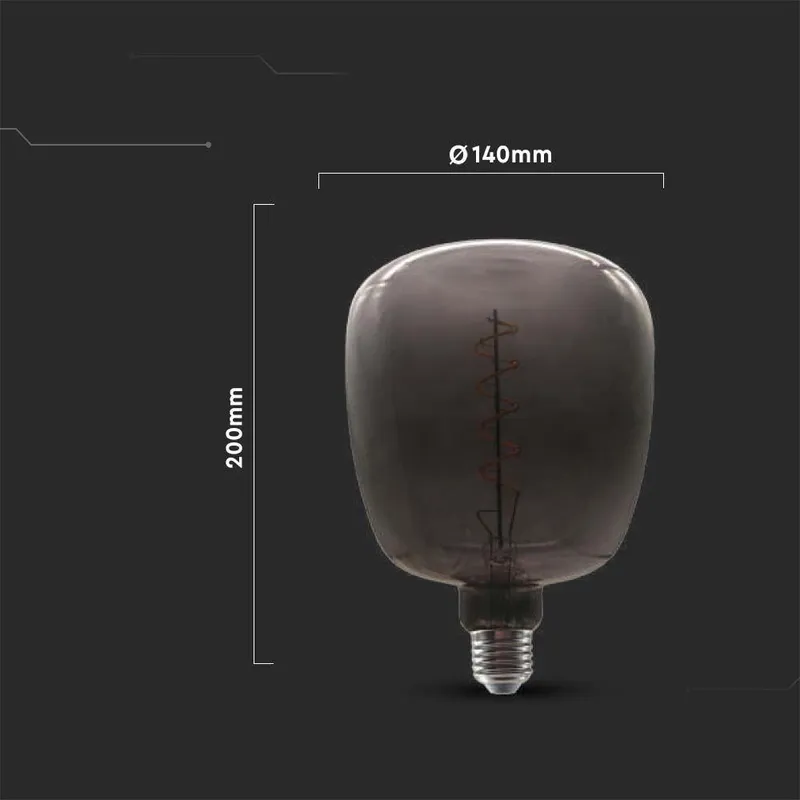 Żarówka LED V-TAC 4W E27 Filament 20cm Wazon VT-2264
