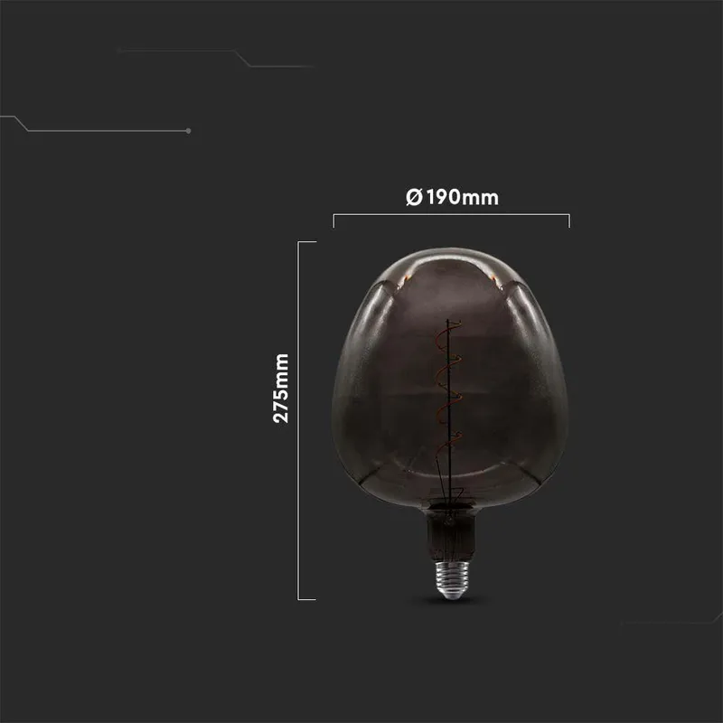 Żarówka LED V-TAC 4W E27 Filament 27,5cm Owal VT-2263