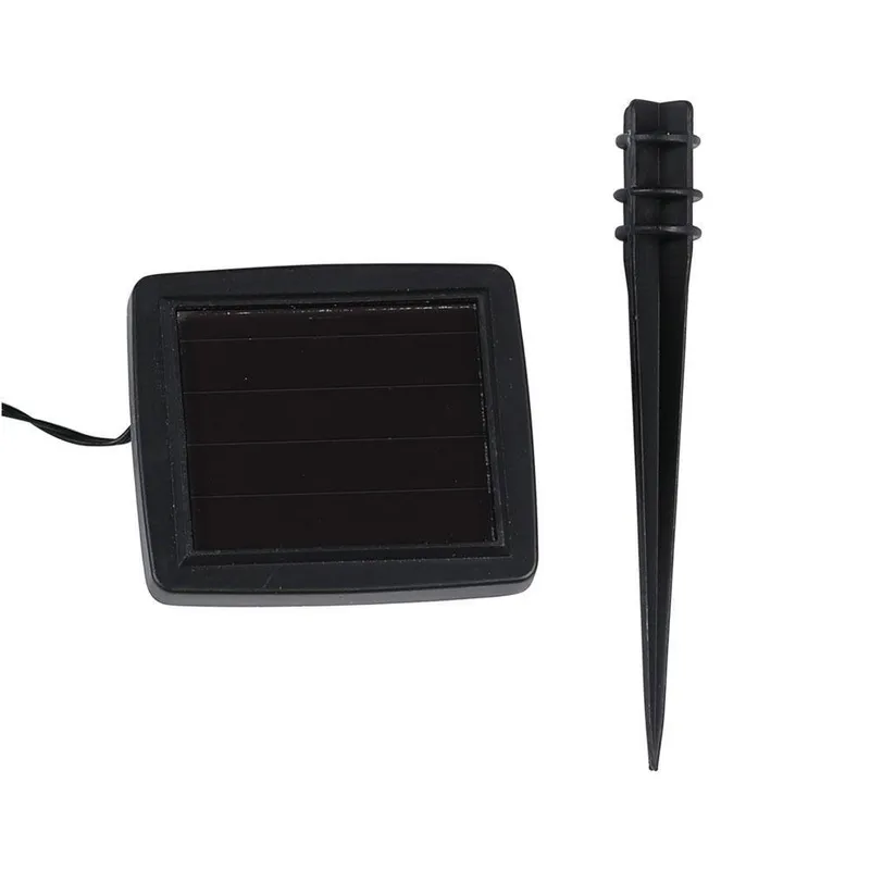 Girlanda Ogrodowa Solarna LED V-TAC 5 Metrów 10 Żarówek Filament VT-71010 3000K 100LM