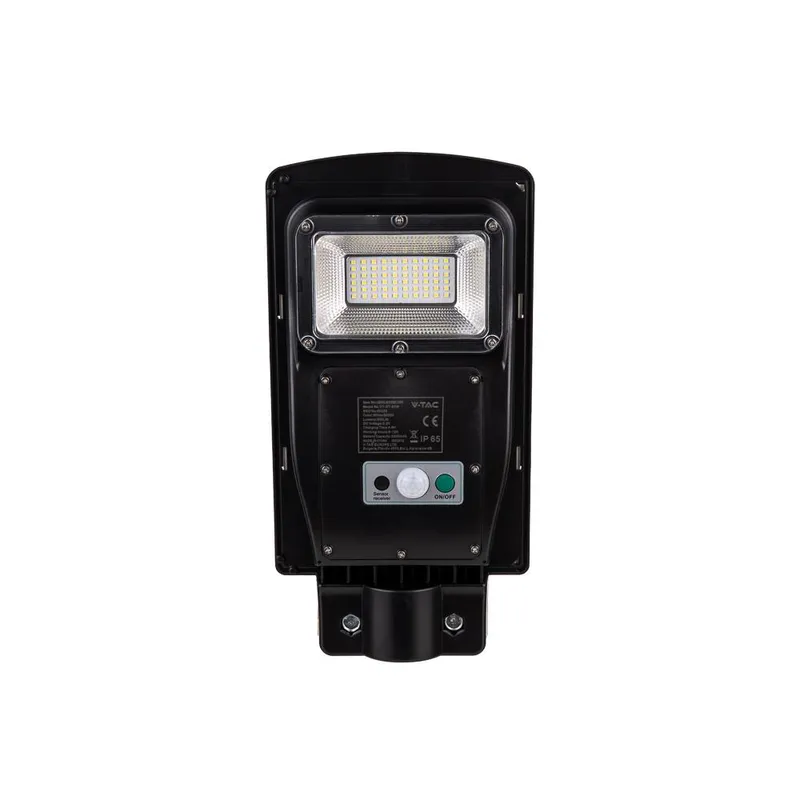 Naświetlacz Oprawa Uliczna LED Solarna V-TAC 6W VT-ST63W 6000K 800LM - Czarny
