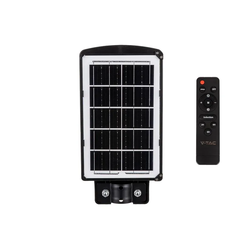 Naświetlacz Oprawa Uliczna LED Solarna V-TAC 6W VT-ST63W 6000K 800LM - Czarny