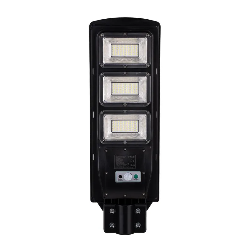 Naświetlacz Oprawa Uliczna LED Solarna V-TAC 12W VT-ST180W 6000K 1200LM - Czarny