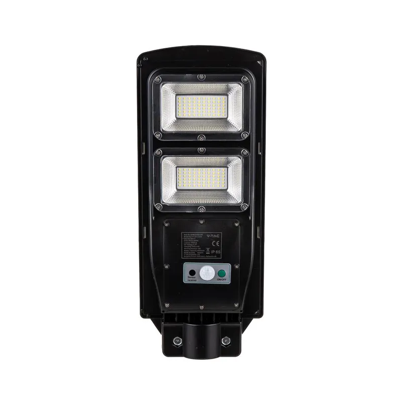 Naświetlacz Oprawa Uliczna LED Solarna V-TAC 8W VT-ST120W 6000K 1000LM - Czarny