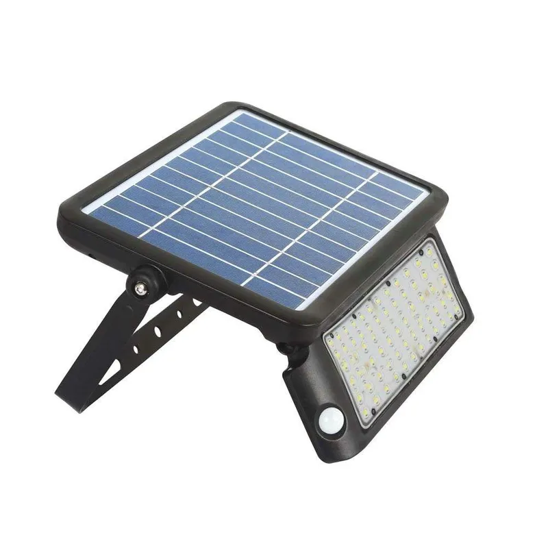 Projektor Solarny V-TAC 10W LED Czujnk Ruchu IP65 VT-787-10 4000K 1150LM - Czarny