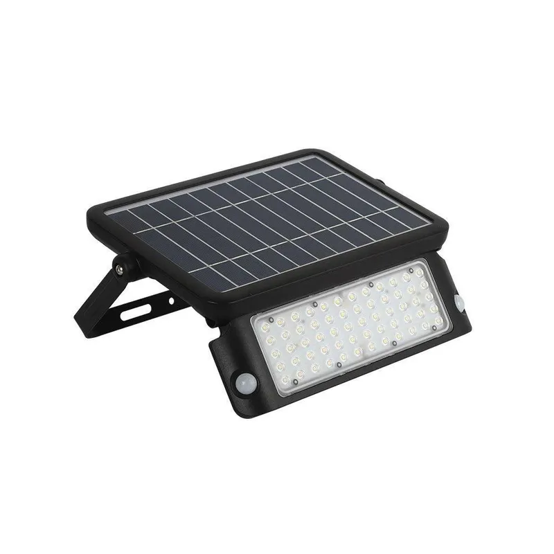 Projektor Solarny V-TAC 10W LED Czujnk Ruchu IP65 VT-787-10 4000K 1150LM - Czarny