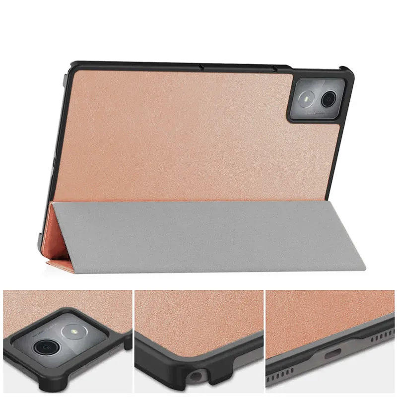 Etui Smart Z Klapką Do Lenovo Tab K11 Plus 11.45 - Różowe Złoto