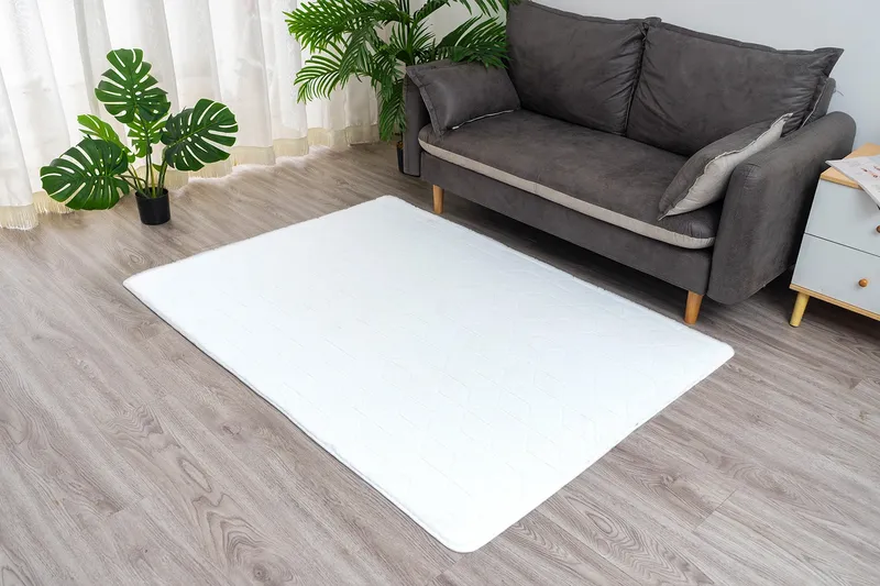 Dywan Rabbit 230x160 cm Biały - Do Salonu I Sypialni