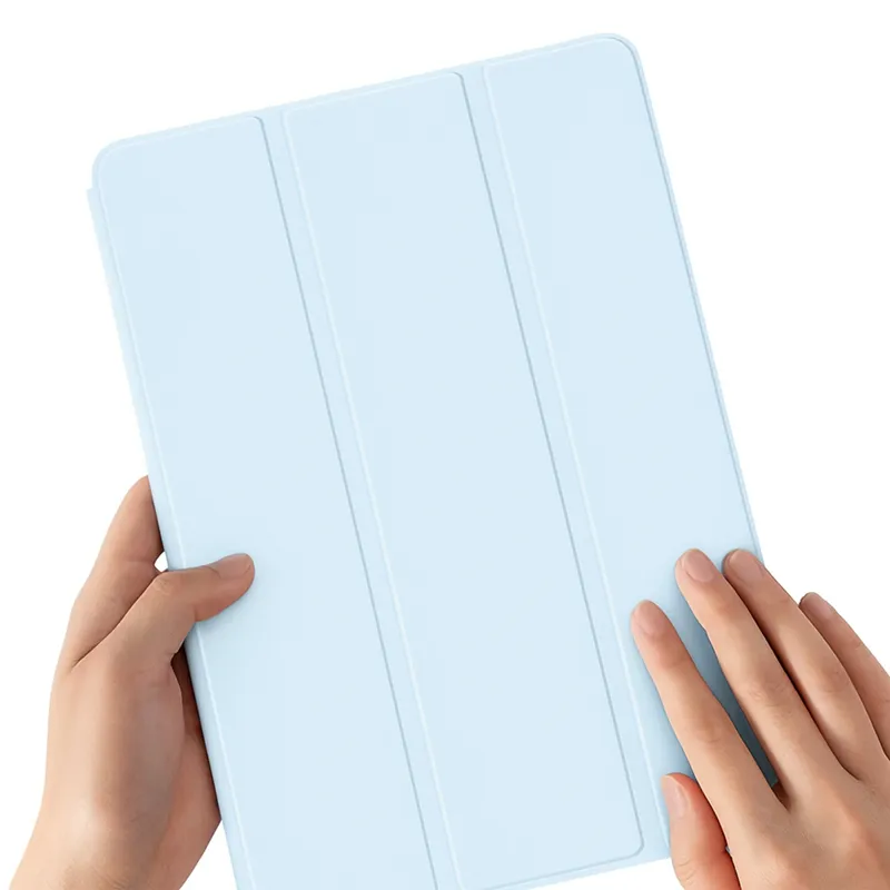 Etui Clear Pencil Galaxy Tab S9 FE S10 FE - Niebieski