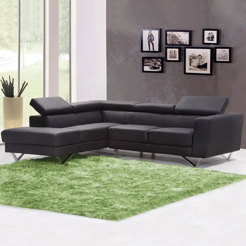 Dywan Shaggy 250x200 cm Do Salonu I Sypialni - Zielony GreenGrass