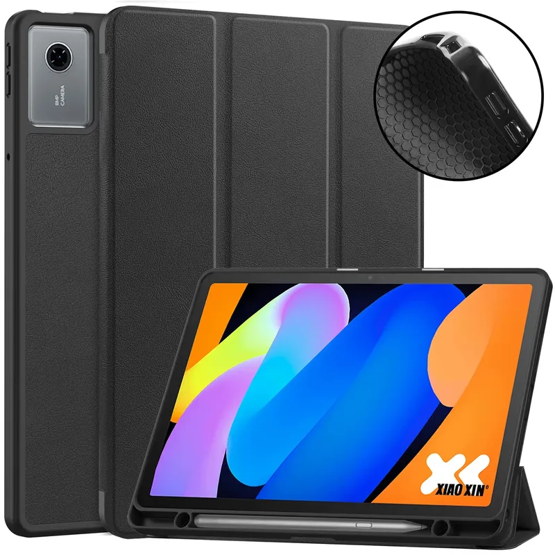 Etui Smart Case Z Uchwytem Na Rysik Do Lenovo Idea Tab 11 - Czarne