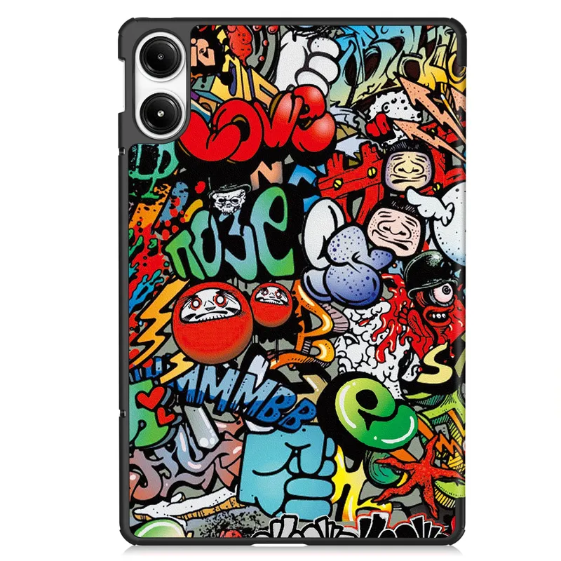 Etui Graficzne Do XIAOMI Redmi Pad Pro 12.1 2024 Z Klapką - Graffiti