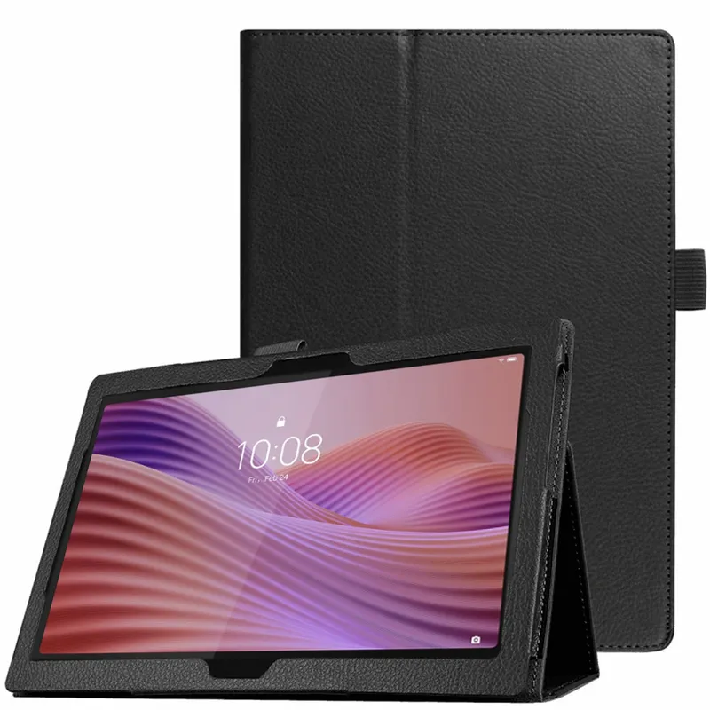 Etui Slim Z Klapką Do Lenovo Tab M10 10.1 2022 3 Gen - Czarne