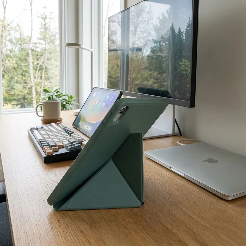 Etui Trifold Case IPad Air 11 Gen 6 m² 2024/GEN 7 M3 2025 - Zielony