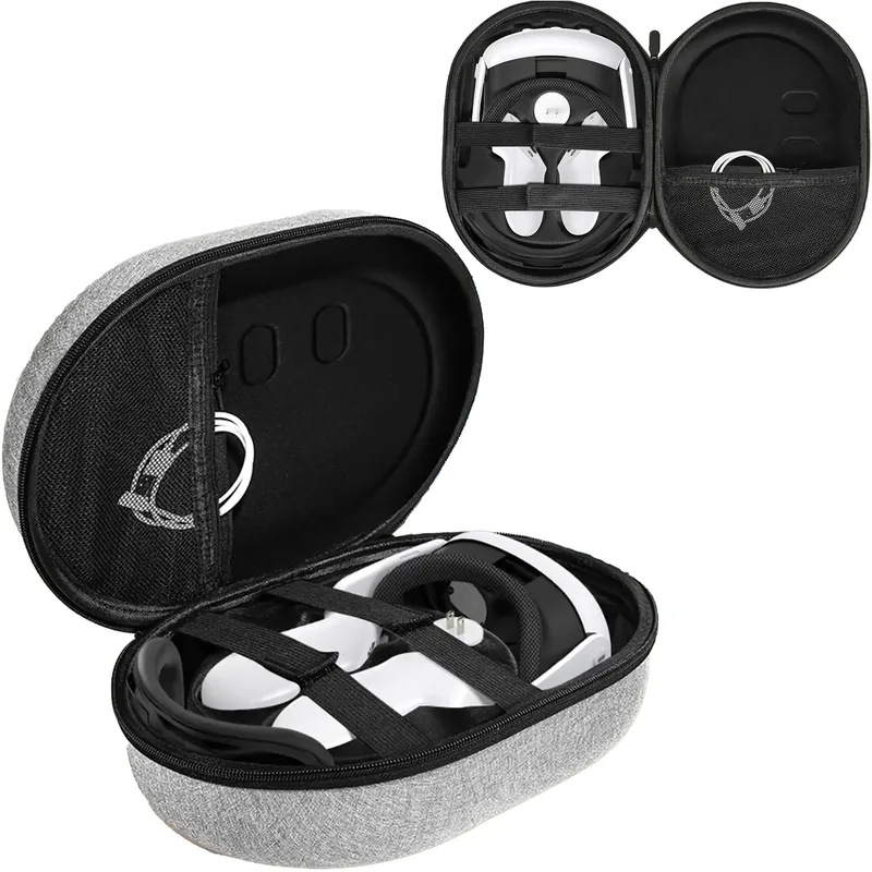 Torba Ochronna Hard Bag Do Oculus Quest 3 Etui - Szary