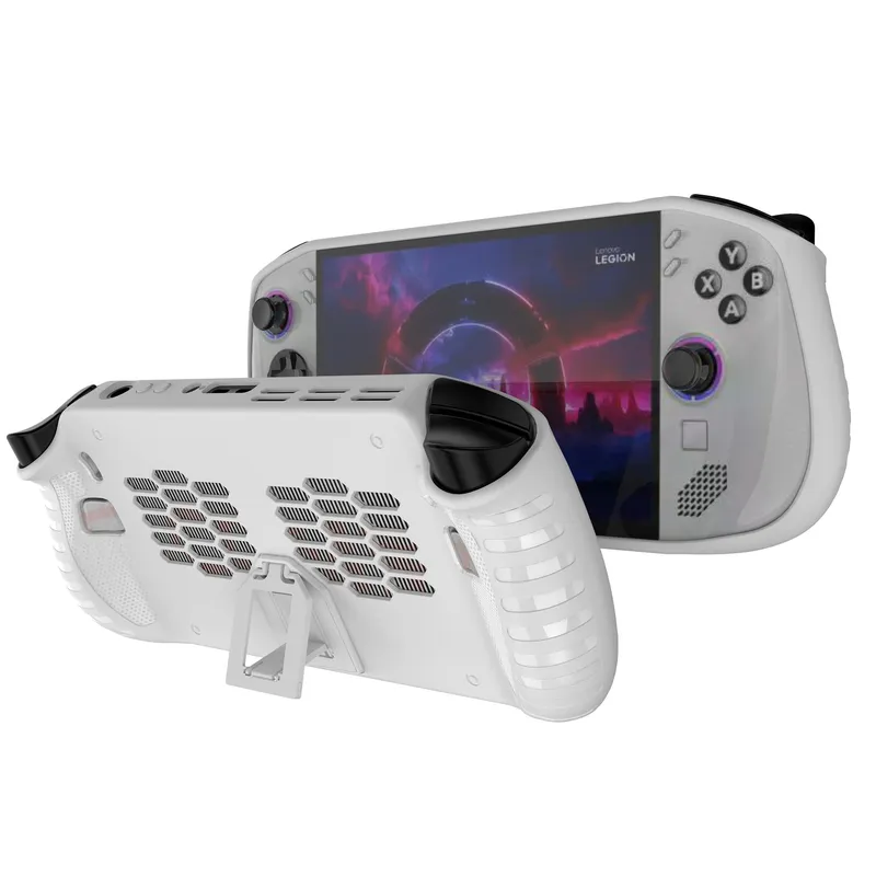 Etui TPU Do Lenovo Legion Go S 8 2025 Z Podstawką - Szary